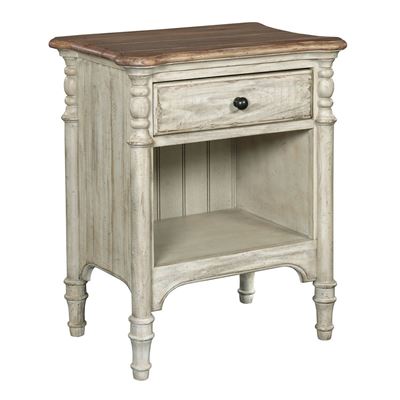 Picture of Weatherford Open Nightstand - cornsilk