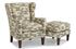 Ace Fabric Chair & Ottoman 0130-10 by Flexsteel