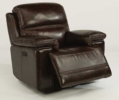 Fenwick Leather Power Gliding Recliner 1659-54PH from Flexsteel
