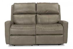 Catalina Reclining Leather Loveseat 3900-60 by Flexsteel