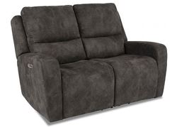 Aiden Reclining Loveseat with Power Headrest (1039-60PH) by Flexsteel furniture