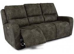 Aiden Reclining Sofa with Power Headrest (1039-62PH) by Flexsteel furniture