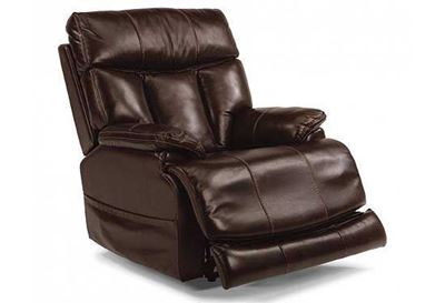 Clive Power Leather Recliner (1595-50PH) by Flexsteel furniture