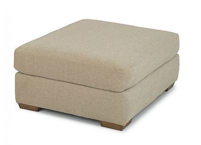 Collins Square Cocktail Ottoman (7107-092) by Flexsteel furniture