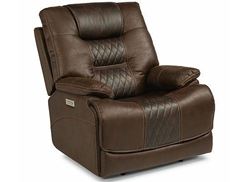 Dakota Power Recliner with Power Headrest and Lumbar 1586-50PH from Flexsteel furniture