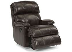 Geneva Leather Power Recliner (3012-500M) By Flexsteel furniture