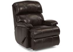 Geneva Leather Recliner (3012-500) by Flexsteel furniture