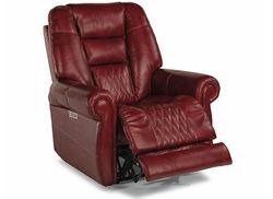 Picture of Maverick Leather Recliner with Power Headrest and Lumbar 1705-50PH