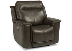 Miller Power Leather Recliner with Power Headrest (1729-50PH) by Flexsteel furniture