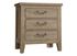 Passageways 3-drawer Nightstand 142-227 with Deep Sand finish from Artisan & Post