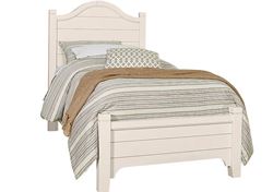Bungalow Home Arched Bed Twin & Full (744-338) with a Lattice finish