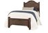 Bungalow Home Arched Bed Twin & Full (740-338) with a Folkstone finish