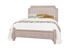 Bungalow Home Upholstered Bed (Queen & King 741-551) in a Dover Grey finish