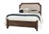 Bungalow Home Upholstered Bed (Queen & King 740-551) in a Folkstone finish