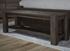 Dovetail Bed Bench with a Java finish from Vaughan-Bassett furniture