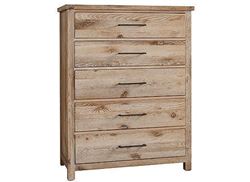 Dovetail Chest in a Sun Bleached White finish from Vaughan-Bassett furniture