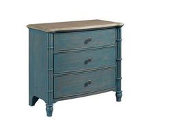 Litchfield - Sundown Accent Blue Chest 750-935 from American Drew furniture