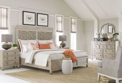 Vista Bedroom collection with Altamonte Panel bed from American Drew furniture