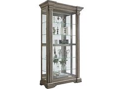 Picture of Pulaski Sliding Door Curio - P021646